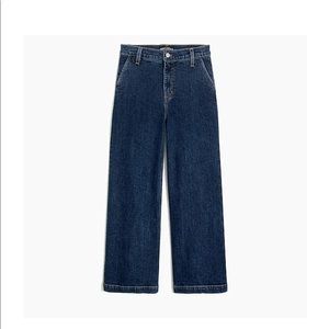 NWOT J.Crew 10" High Rise Wide Leg Jeans Size 35